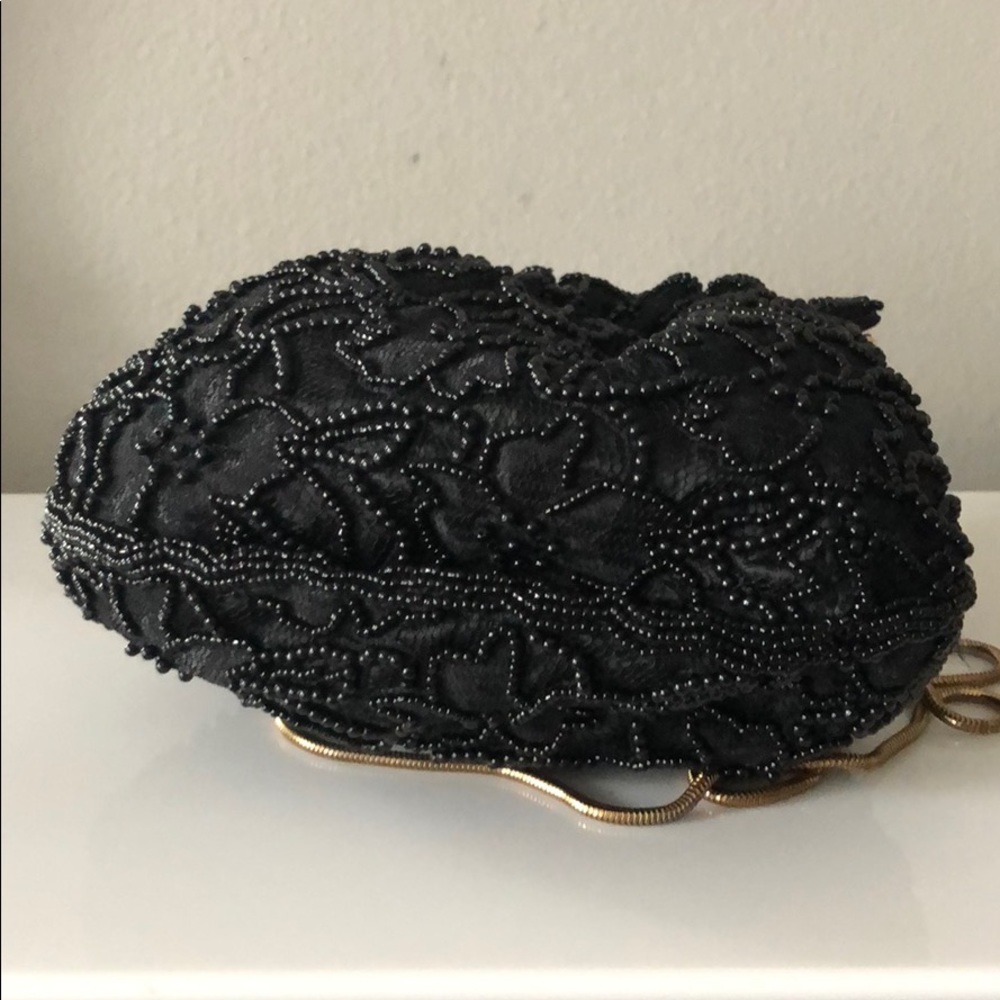 Vintage small beaded bag chain - Picture 3 of 7